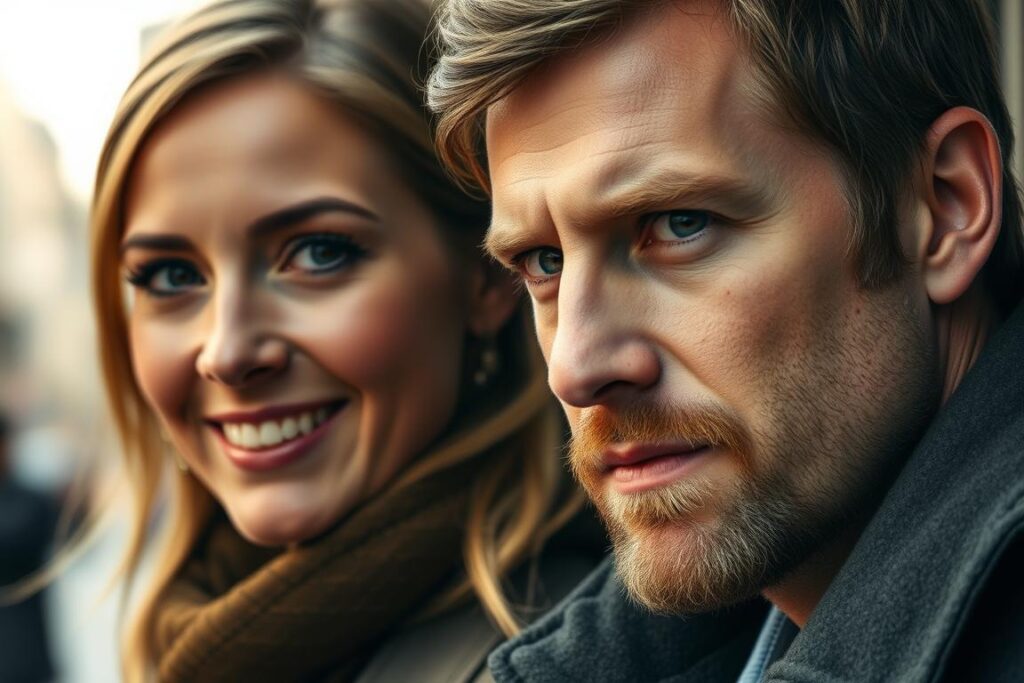 A close-up portrait of Karin Kofler and Lukas Roither, the lead actors of the Austrian TV series SOKO KitzbĂĽhel, captured in a warm, natural lighting with a soft, shallow depth of field. Karin's friendly, engaging expression contrasts with Lukas' more serious, contemplative gaze, creating a dynamic, character-driven composition. The background is blurred but suggests an urban setting, hinting at the professional and investigative nature of their roles. The image has a cinematic, editorial quality, suitable for highlighting the main stars of the show. A close-up portrait of Karin Kofler and Lukas Roither, the lead actors of the Austrian TV series SOKO KitzbĂĽhel, captured in a warm, natural lighting with a soft, shallow depth of field. Karin's friendly, engaging expression contrasts with Lukas' more serious, contemplative gaze, creating a dynamic, character-driven composition. The background is blurred but suggests an urban setting, hinting at the professional and investigative nature of their roles. The image has a cinematic, editorial quality, suitable for highlighting the main stars of the show.