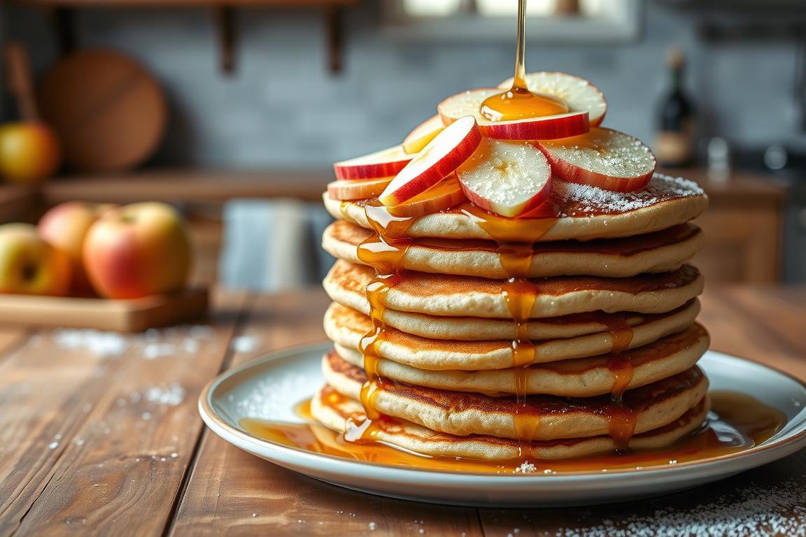 Apfelpancakes