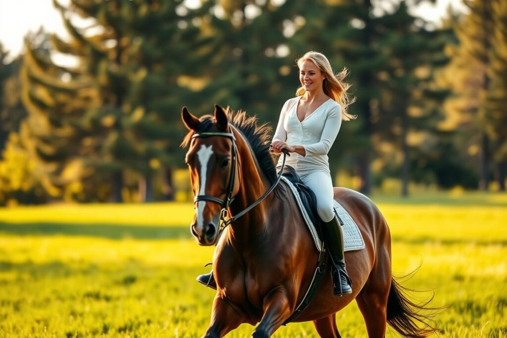 Corinna Schumacher im Reitsport