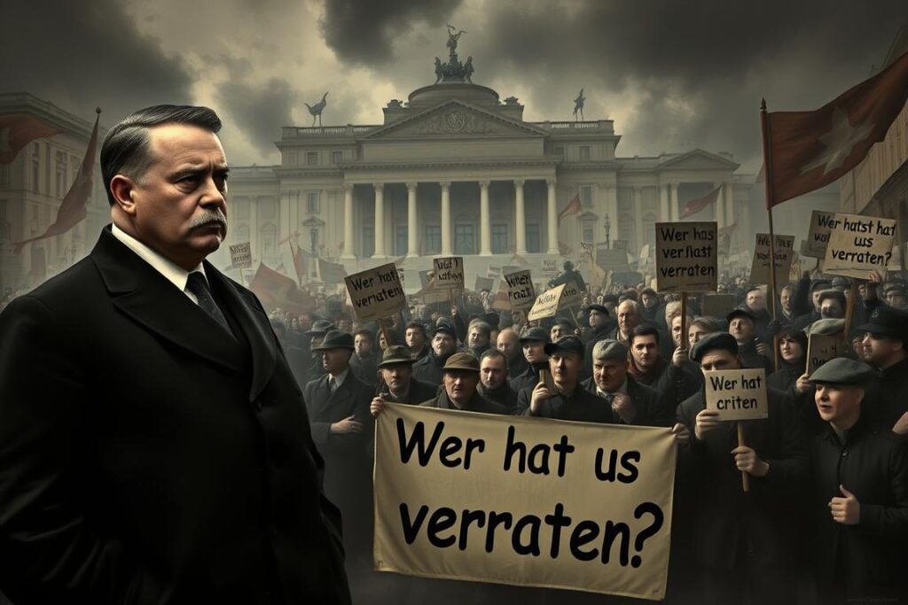 Friedrich Ebert und politischer Verratsvorwurf