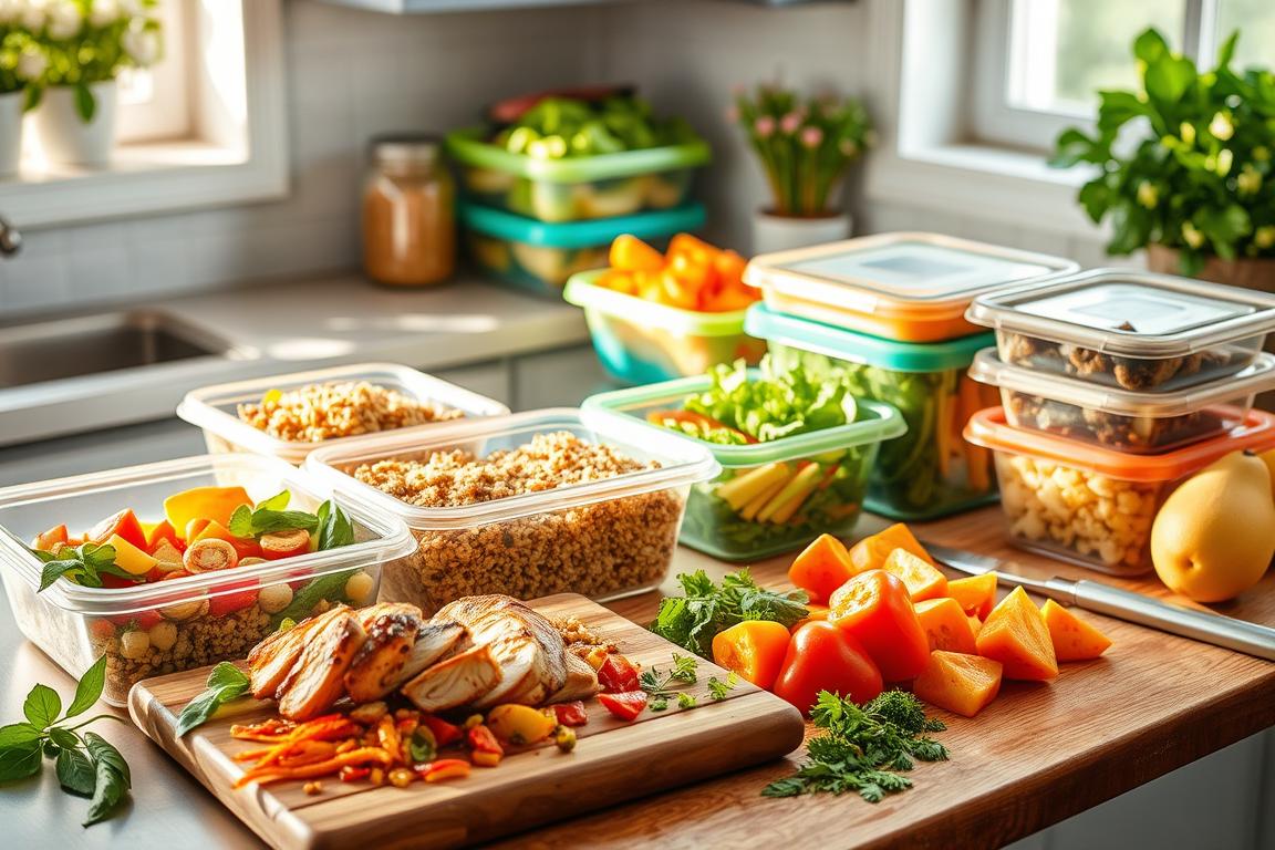 Gesunde Meal-Prep-Ideen für die Woche