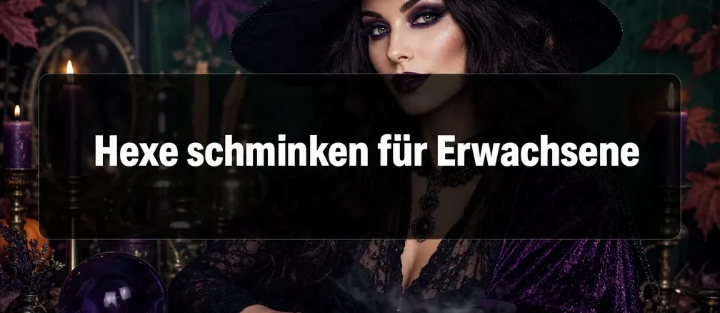 Hexe-schminken-fuer-Erwachsene Hexe schminken für Erwachsene