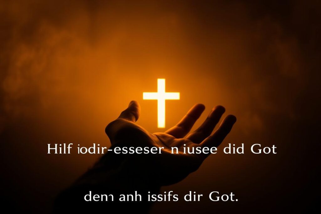 Hilf dir selbst, dann hilft dir Gott