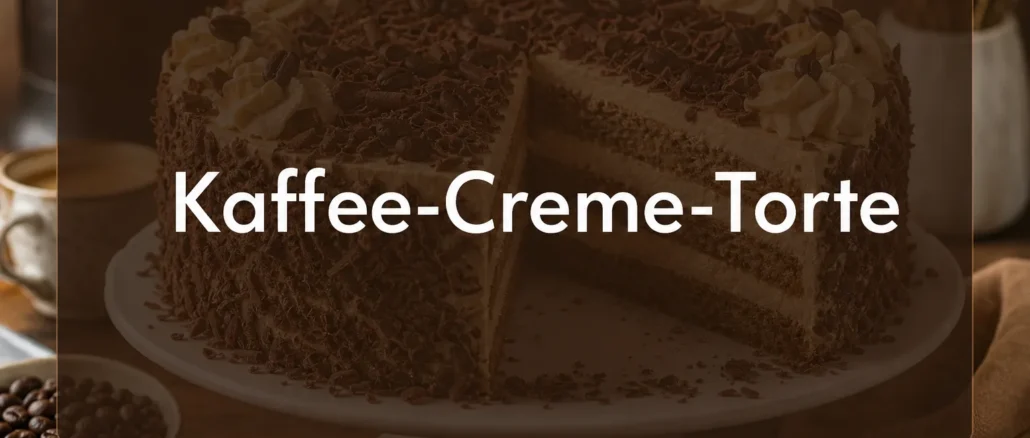 Kaffee-Creme-Torte