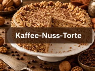 Kaffee-Nuss-Torte