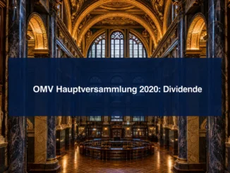 OMV-Hauptversammlung 2020: Dividende