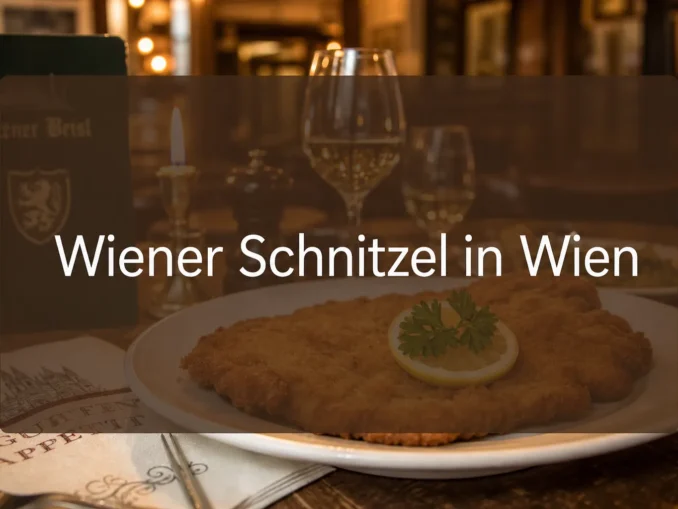 Original Wiener Schnitzel in Wien