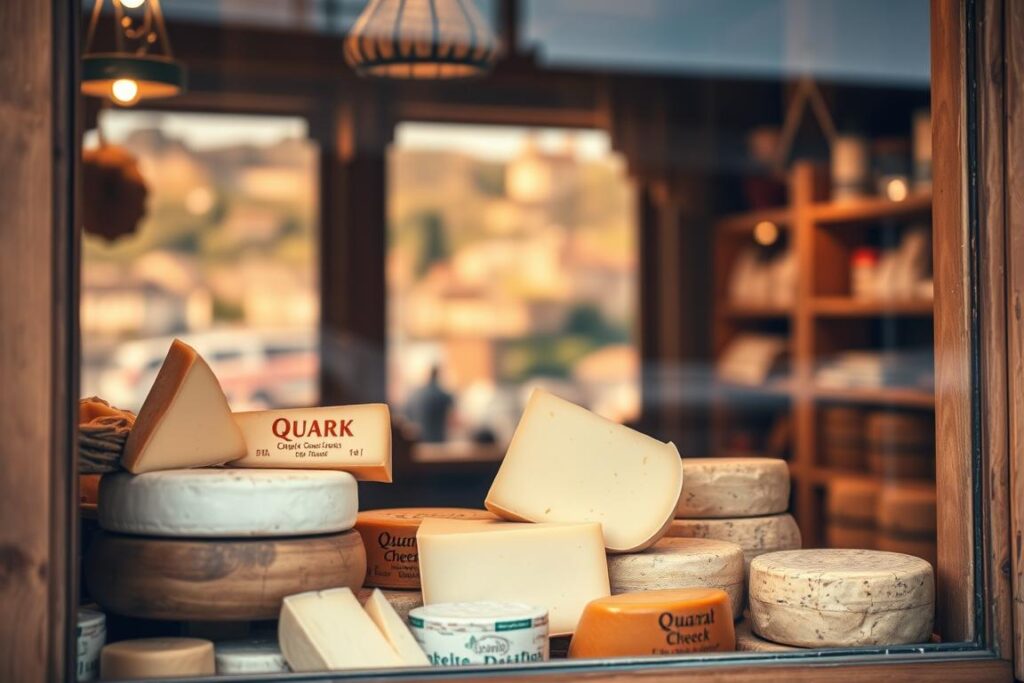 Quark im Schaufenster Quark im Schaufenster