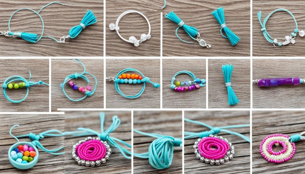 Schritt-fĂĽr-Schritt Armband Tutorial Schritt-fĂĽr-Schritt Armband Tutorial