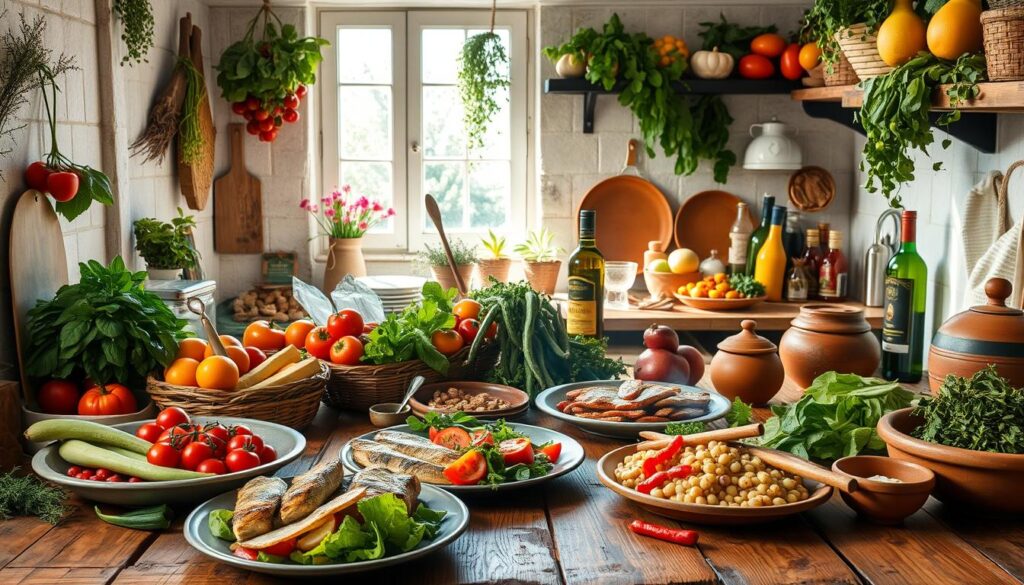 Umsetzung der mediterranen Diät