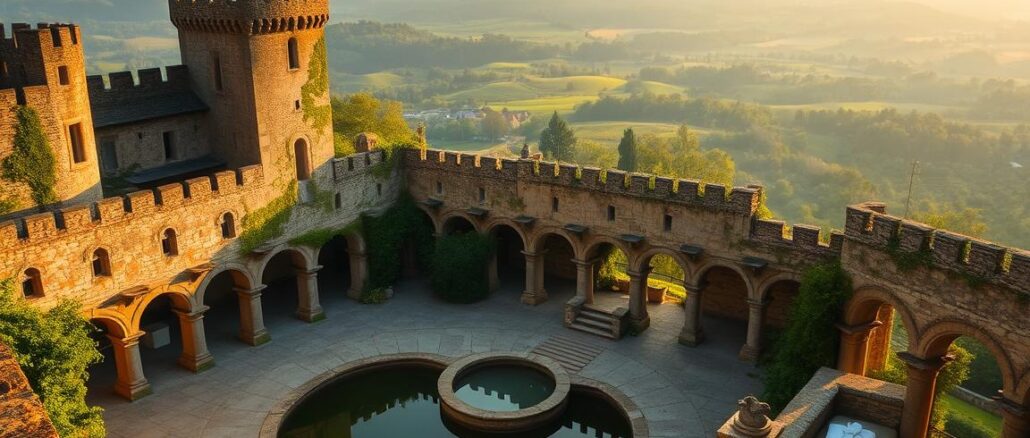Wellnessurlaub in historischen Burgen