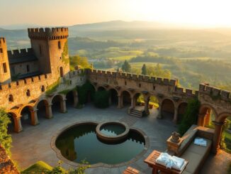 Wellnessurlaub in historischen Burgen