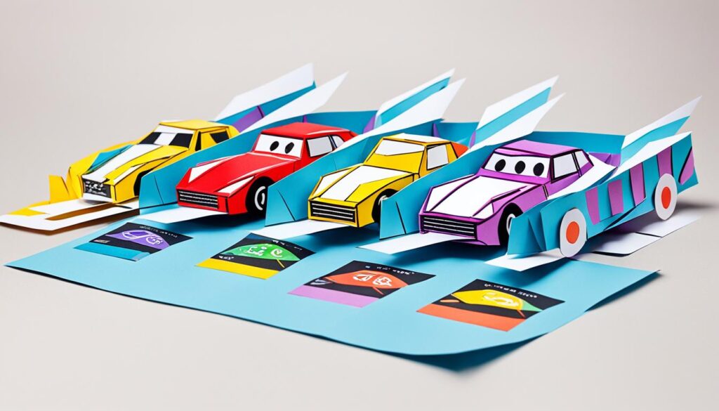 bastelanleitung papierauto bastelanleitung papierauto
