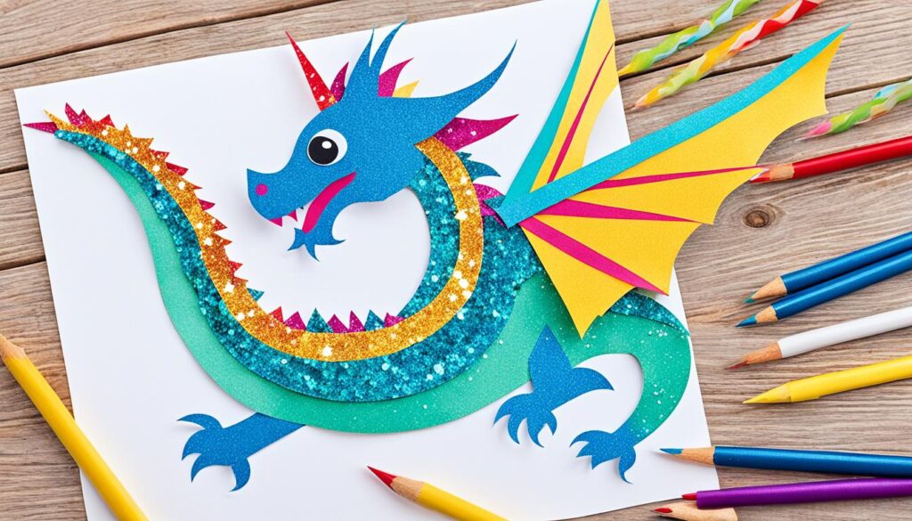 drachen dekorieren