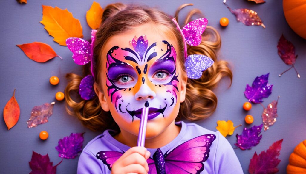 Halloween Make up Kinder 2 halloween make up kinder