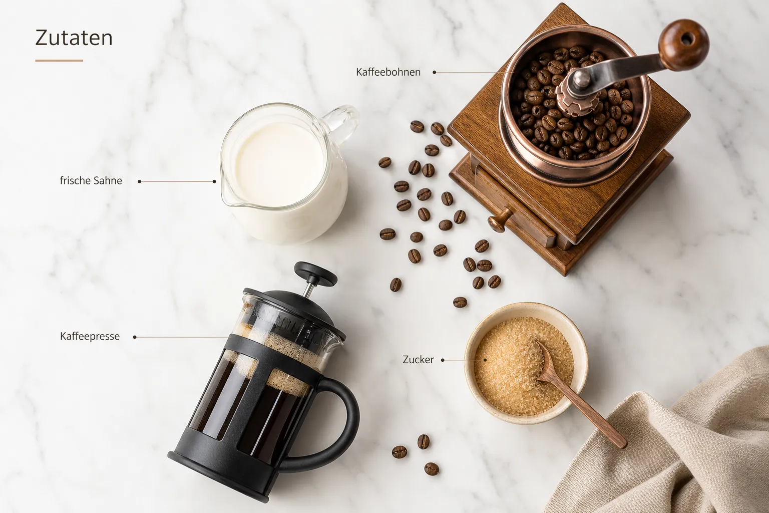Kaffee Crème selber machen 1 Kaffee Crème selber machen: Das einfache Grundrezept
