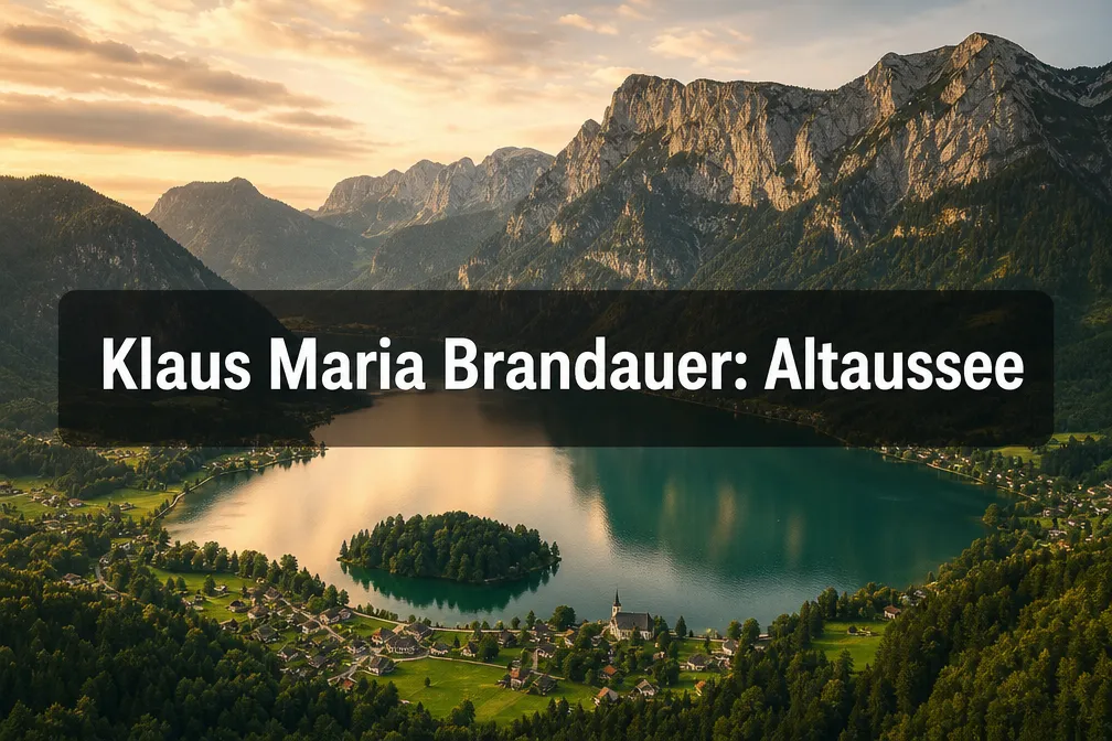 Klaus Maria Brandauer: Altaussee 1 Professional () hero image with (≤42 chars): 'Klaus Maria Brandauer: Altaussee', crisp white on a semi-transparent dark