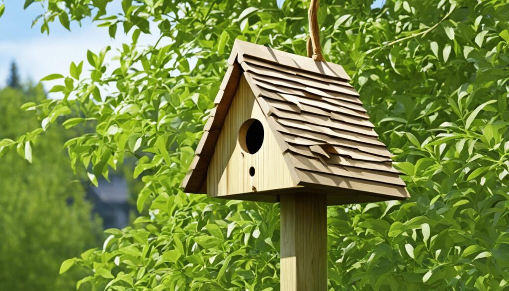 stabilen Vogelhaus stabilen Vogelhaus