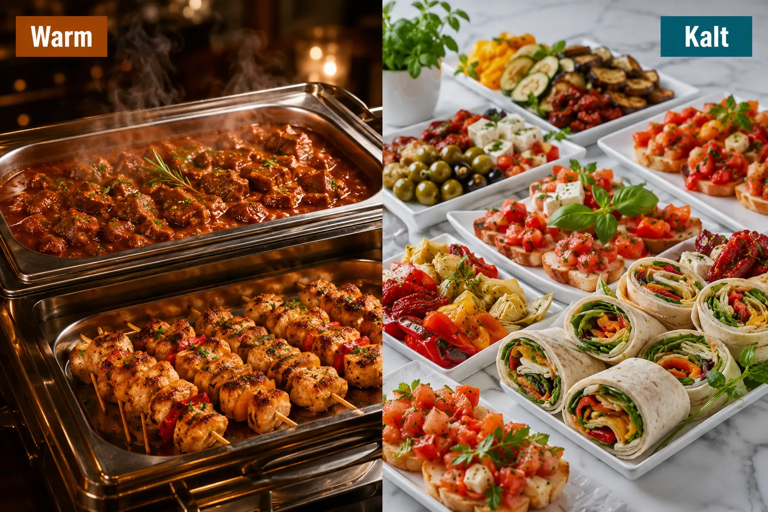 Buffet-Essen: Rezepte für jede Gelegenheit, Der komplette Leitfaden 2 Warme Buffet-Rezepte, die im Chafing Dish warm bleiben
