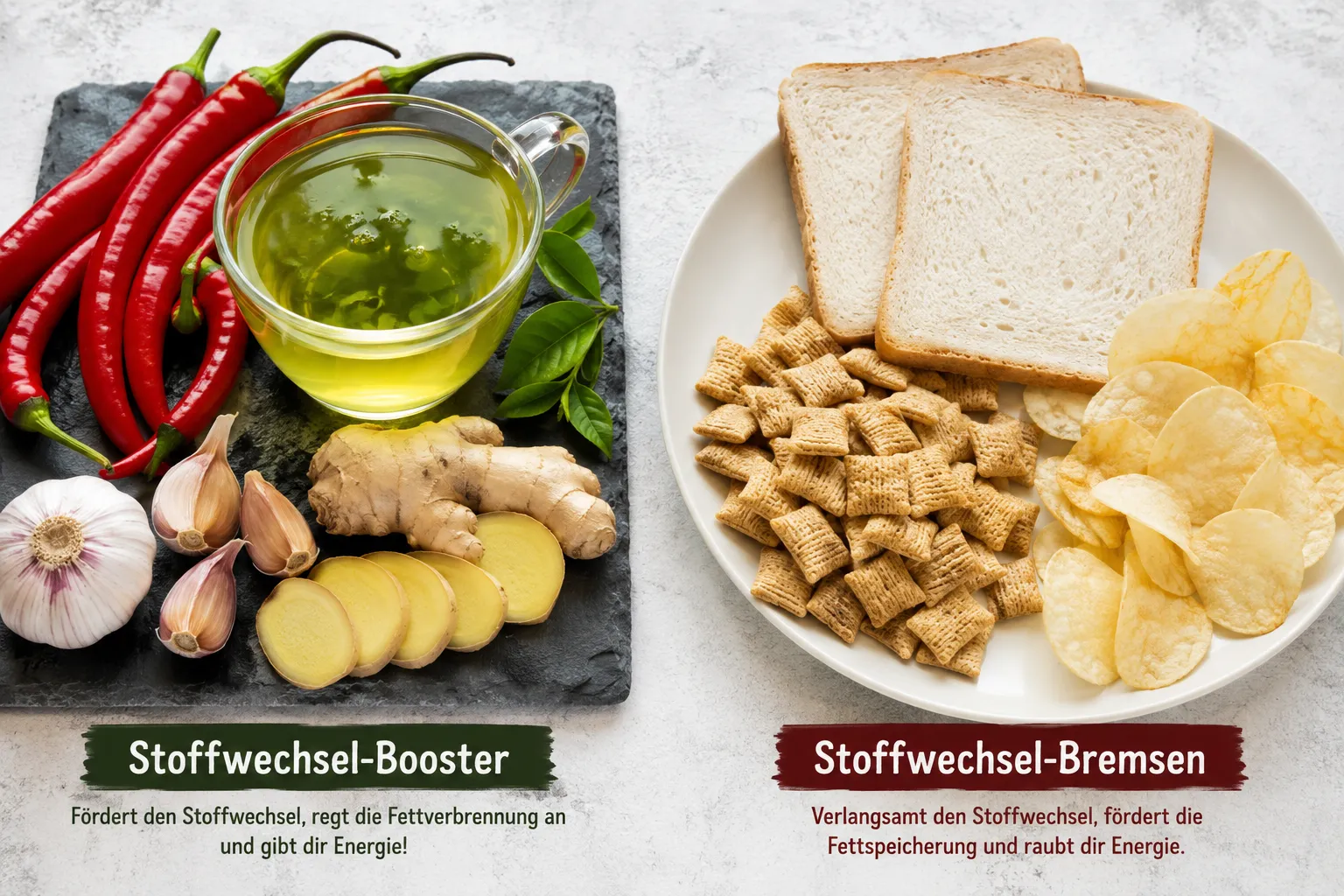 Die besten Turbo-Fettverbrenner-Lebensmittel für einen schnelleren Stoffwechsel