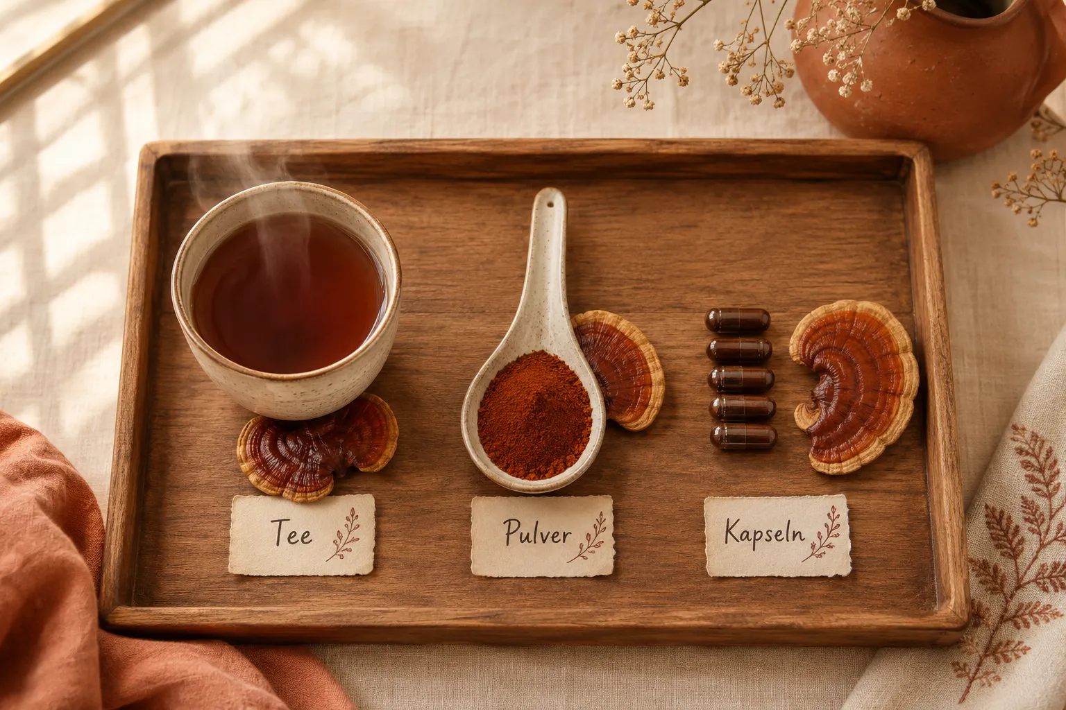 Reishi Wirkung & Erfahrungen: Vorteile und Nebenwirkungen im Überblick