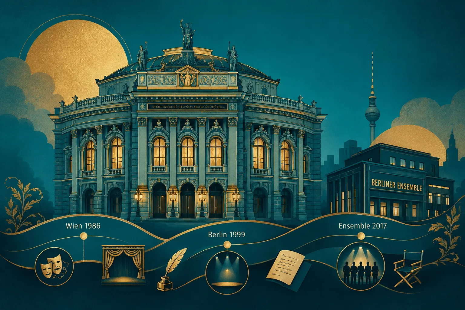 Claus Peymann & Jutta Ferbers: Das Lebenswerk eines Theaterpaares 2 Claus Peymann am Burgtheater Wien: Eine Ära