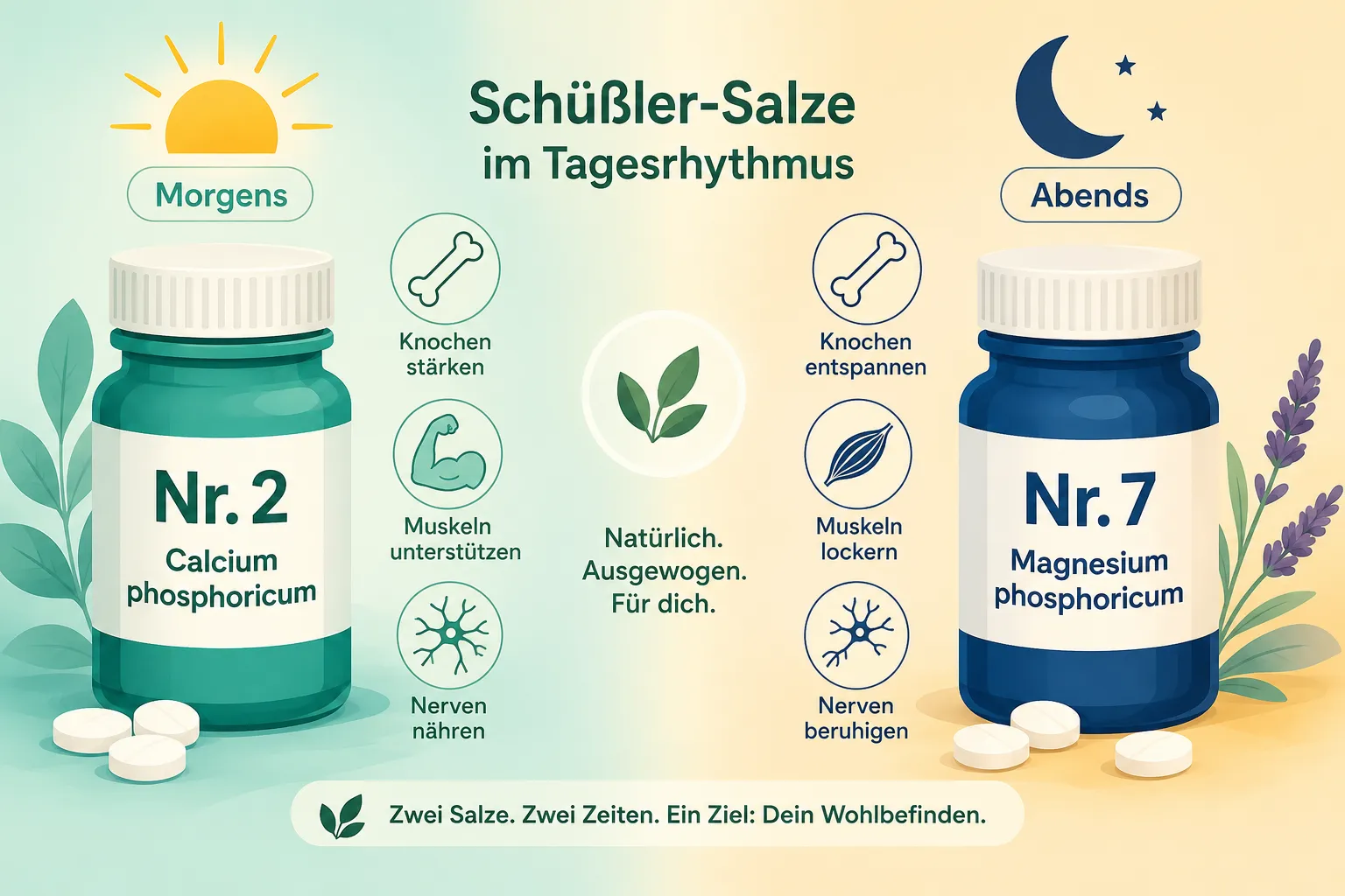 Was sind Schüßler-Salze 2 und 7?